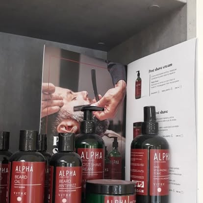 Prodotti grooming Alpha per barba